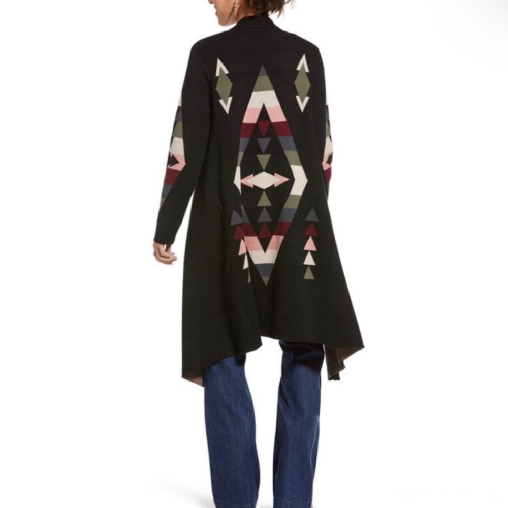 Ariat Hudson Aztec long sweater cardigan